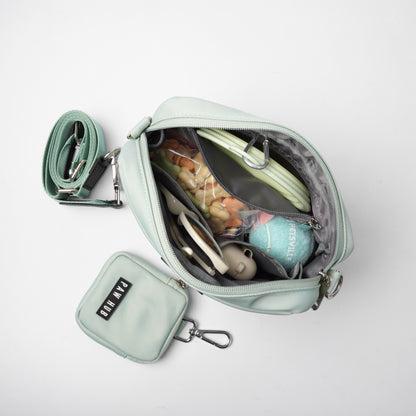 Seafoam Green Multi-Poochette Bag