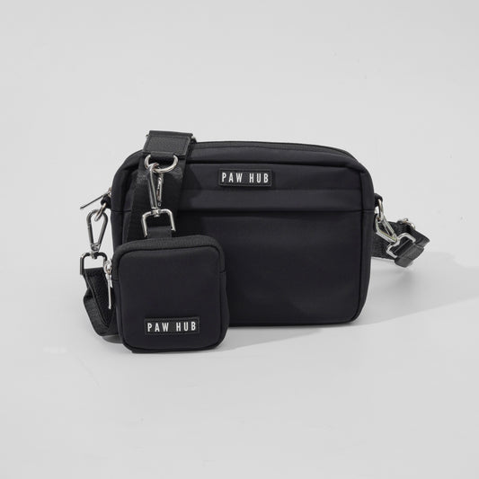 Black Multi-Poochette Bag