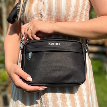 Black Multi-Poochette Bag