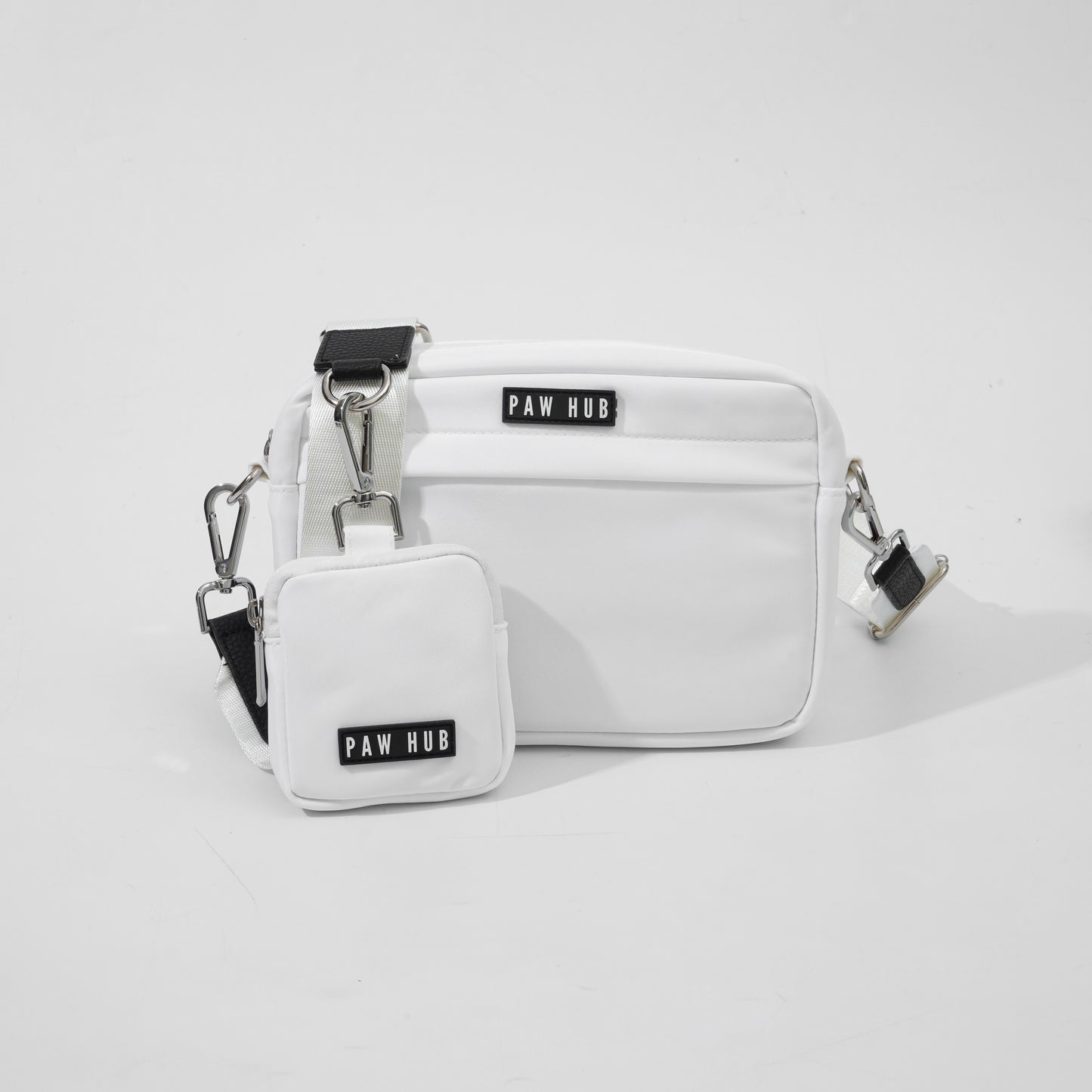White Multi-Poochette Bag