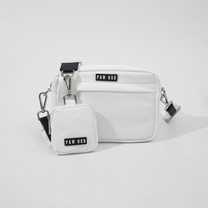White Multi-Poochette Bag