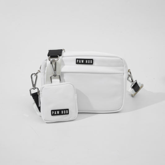 White Multi-Poochette Bag